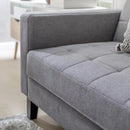 Futón Roma Gris 204x85x81 cm